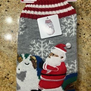 Dog Winter sweater size medium